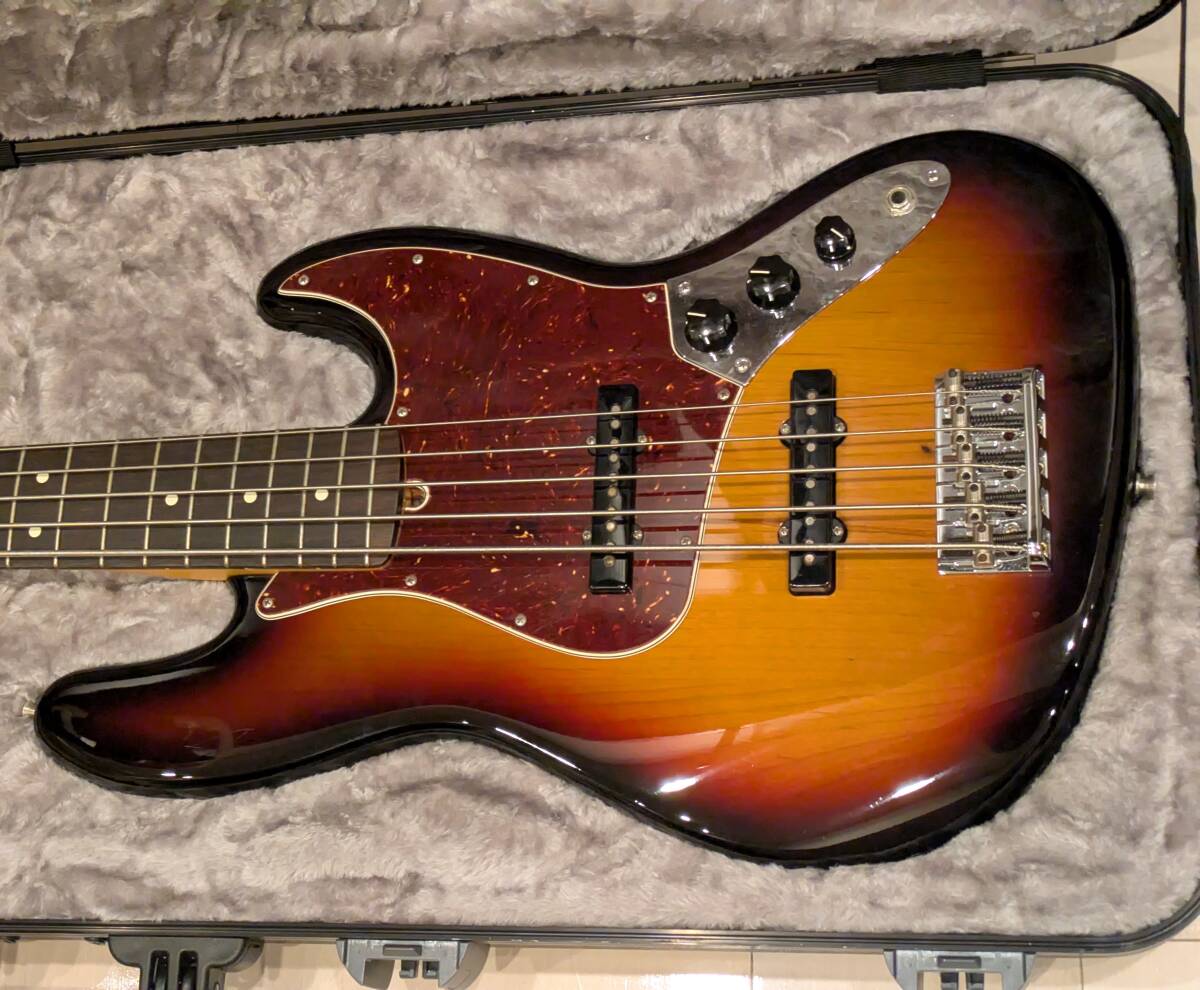 *送料無料売切り* Fender USA Jazz Bass フェンダーUSA ジャズベース ハードケース付拍卖