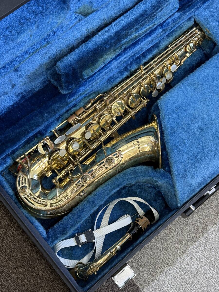 (29167)YAMAHA/ヤマハ YAS-61 アルトサックス ストラップ/ケース付き 木管楽器 楽器 ※動作未確認 中古/現状品 【ジャンク】拍卖