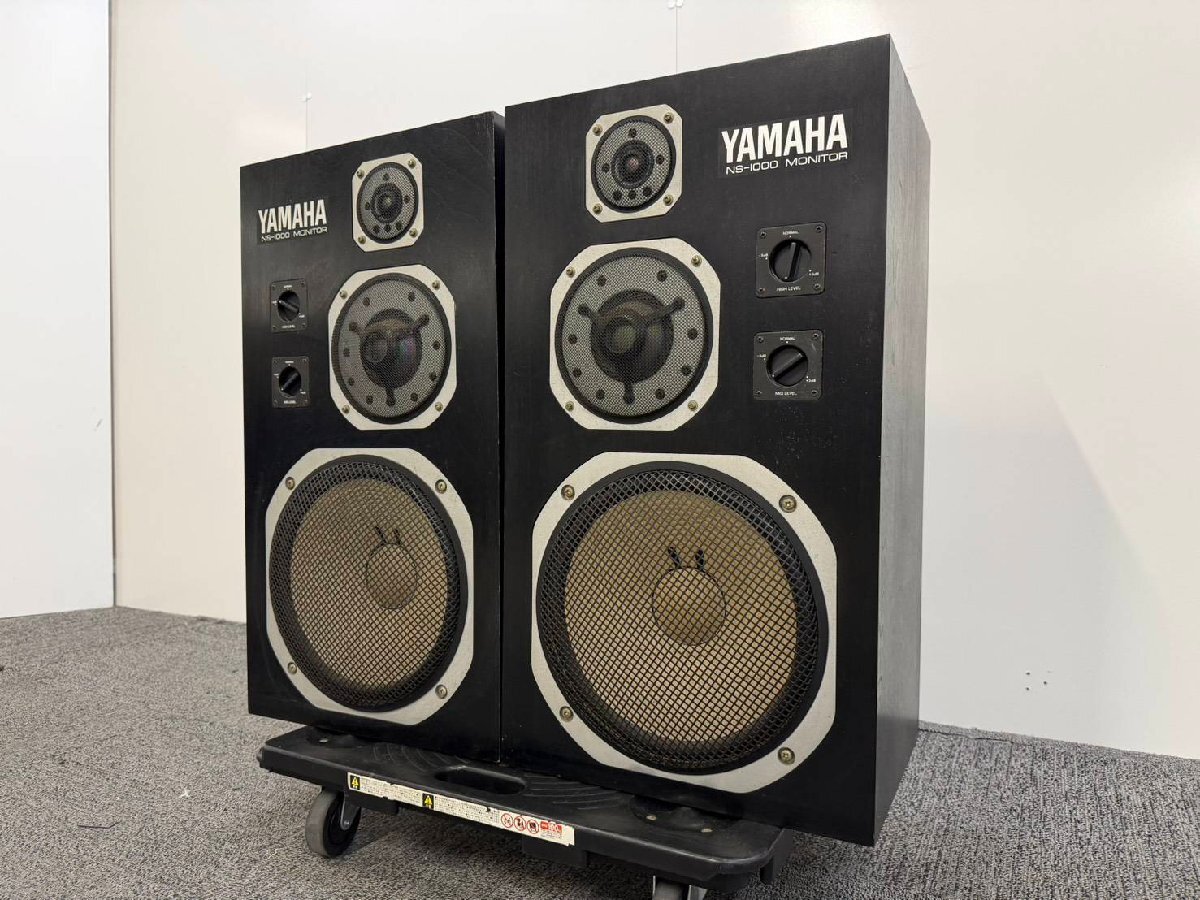 【 C 】3256 YAMAHA NS-1000M スピーカー ペア ヤマハ 3144467 【2個口発送品】拍卖
