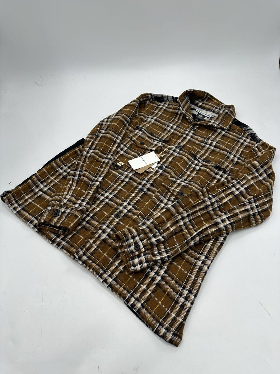 希少/新品/BAMBOO SHOOTS × MOUNTAIN RESEARCH/フランネル ハンティング チェックシャツ/M/マウンテンリサーチ general HUNTING POCKET拍卖