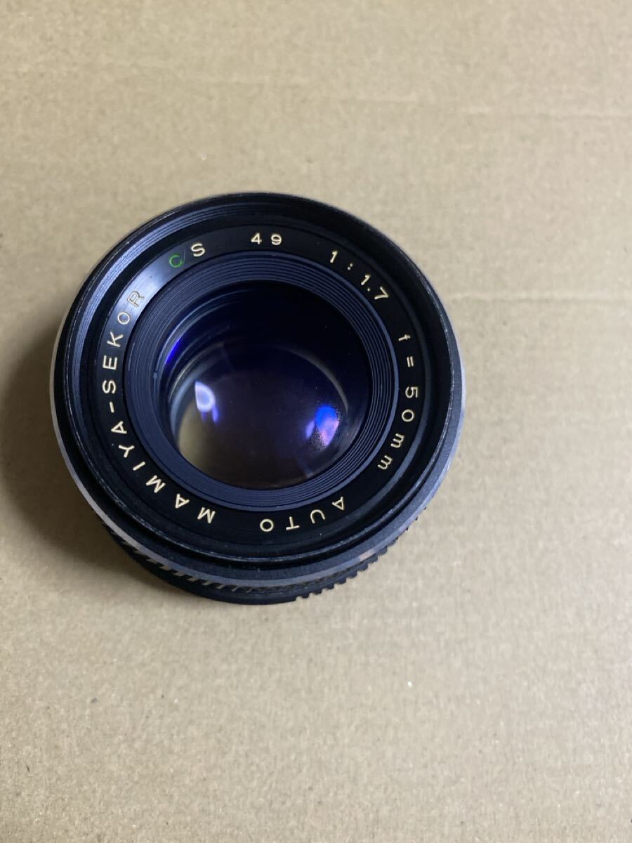 D5M002 AUTO MAMIYA-SEKOR CS 50mm F1.7 49φ レンズ拍卖