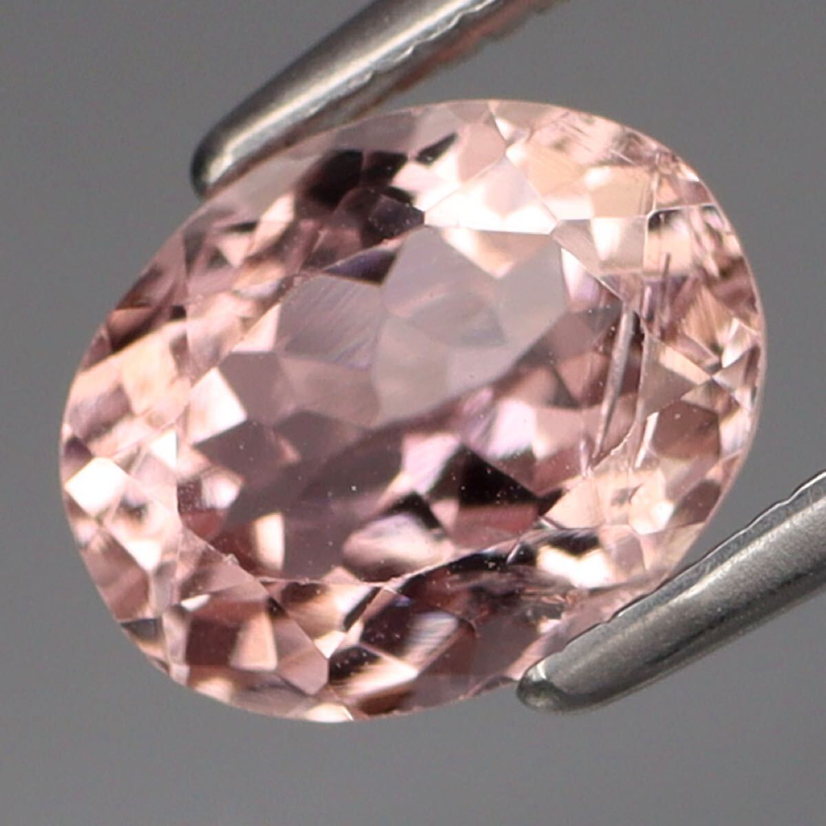 非加熱 VS 天然ピンクトルマリン 8.2x6.5mm 1.62カラット拍卖