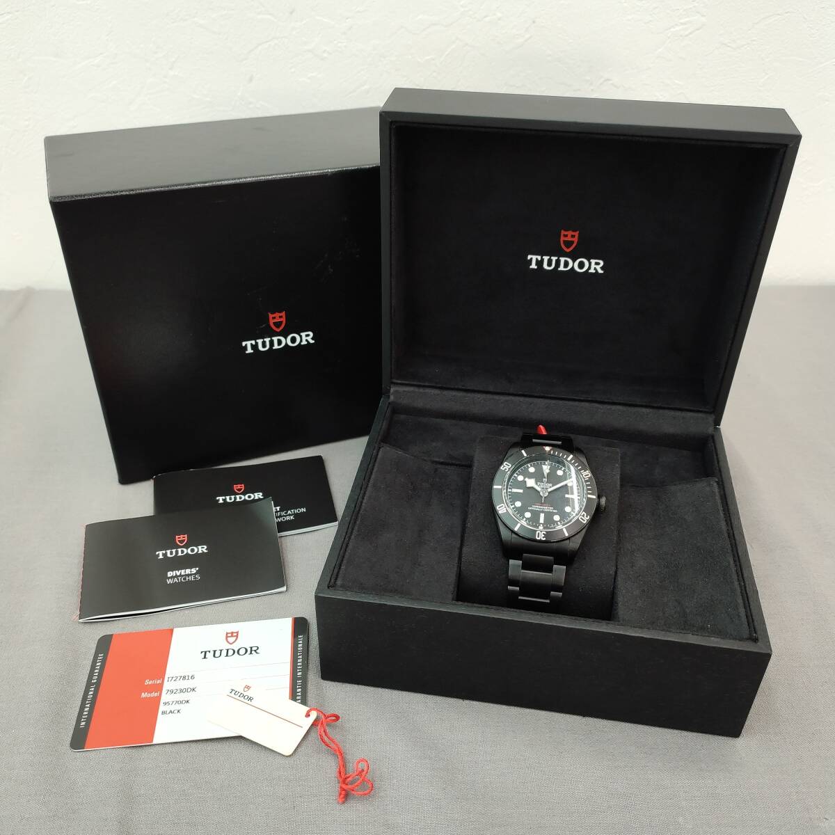 071205 298567 TUDOR チュードル 79230Dk ヘリテージブラックベイ 自動巻き メンズ 稼働品拍卖