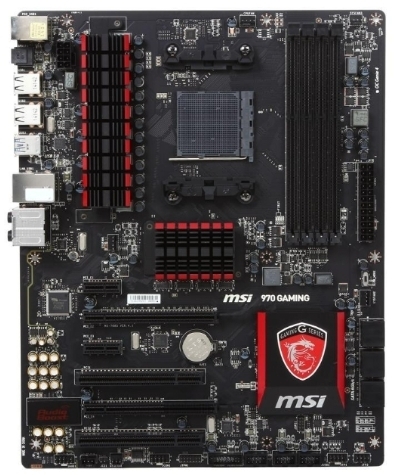 MSI 970 Gaming AM3+/AM3 AMD 970 and SB950 SATA 6Gb/s USB 3.0 ATX AMD Motherboard CPUなし拍卖