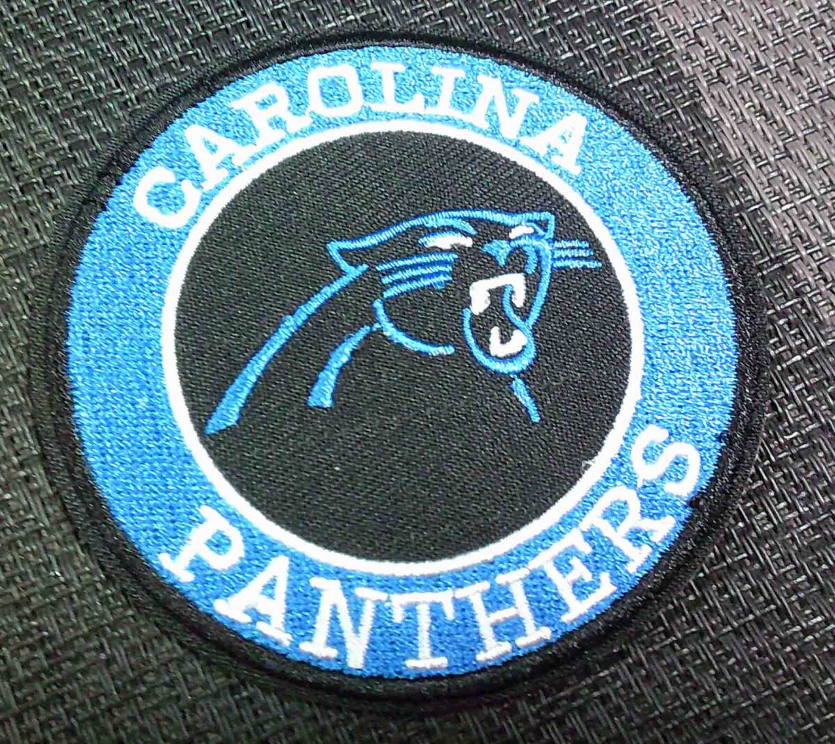 《青黒円CP黒豹》新品NFLカロライナ・パンサーズCarolina Panthers◆アメリカ スポーツ◎アメフト アメリカンフットボール◆ 刺繍ワッペン拍卖