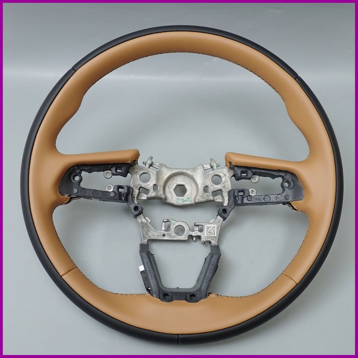 ★未使用/新車外し MAZDA/マツダ CX-60用 純正ステアリングホイール/レザー/革製/ハンドル/カー用品/内装/パーツ&1975300019拍卖