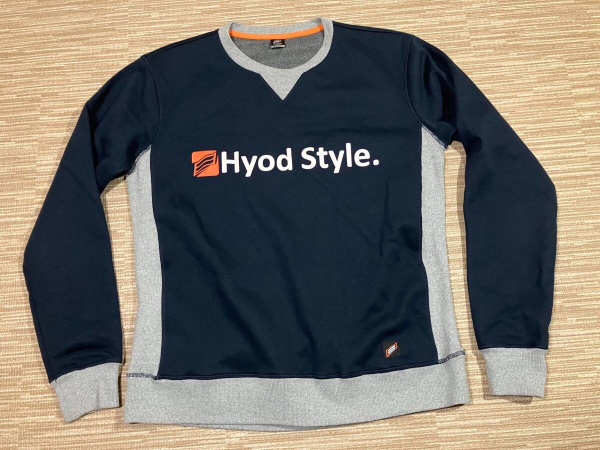HYOD ウインドストップタイプ 裏地起毛素材 冬用トレーナー 良品 Mサイズ 身長165-170cm ウインターJKTのインナーに拍卖