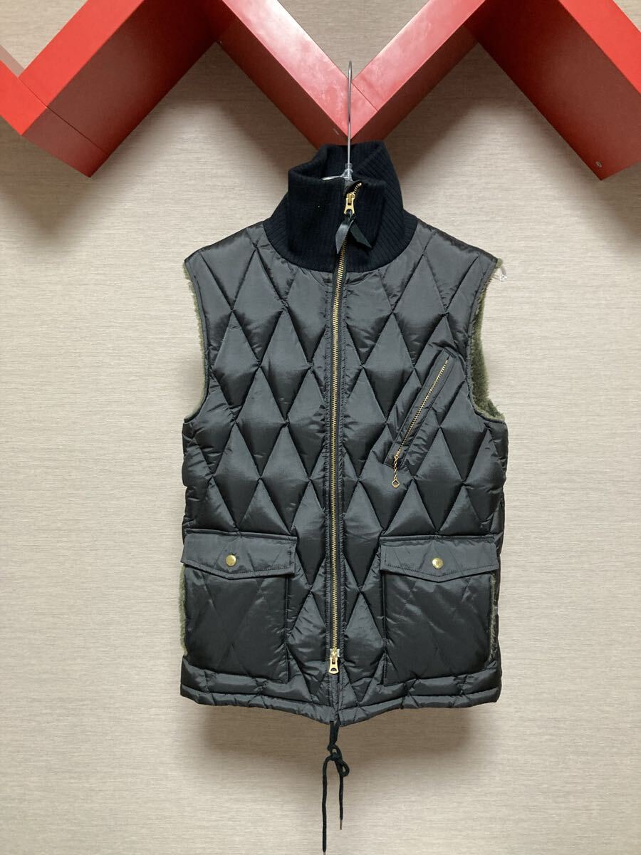 美品希少大人気 WESTRIDEウエストライドRACINGDOWNレーシングダウンジャケットベストカラーブラックサイズ36-38MADE IN JAPAN HJ-02/HJV-02拍卖