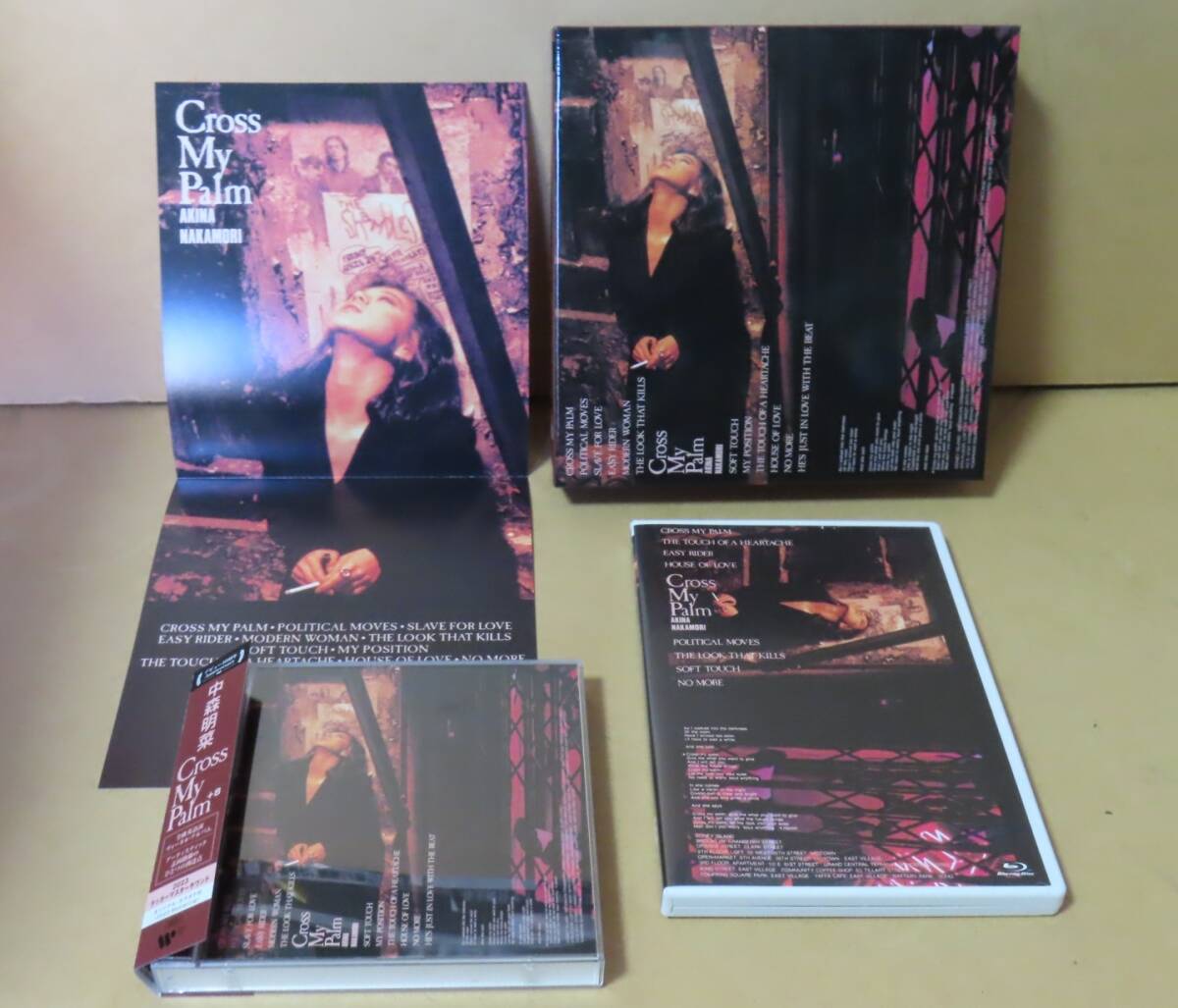 ●2CD+Blu-ray●中森明菜/Cross My Palm COMPLETE BOX●3枚組完全生産限定拍卖