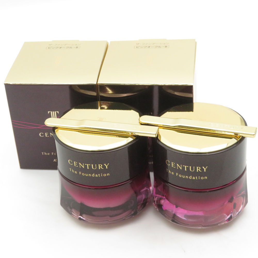 未使用 KANEBO カネボウ トワニー センチュリー ザ・ファンデーションa ファンデーション 2点 30g セット ピンクオークル-B BU5845U拍卖