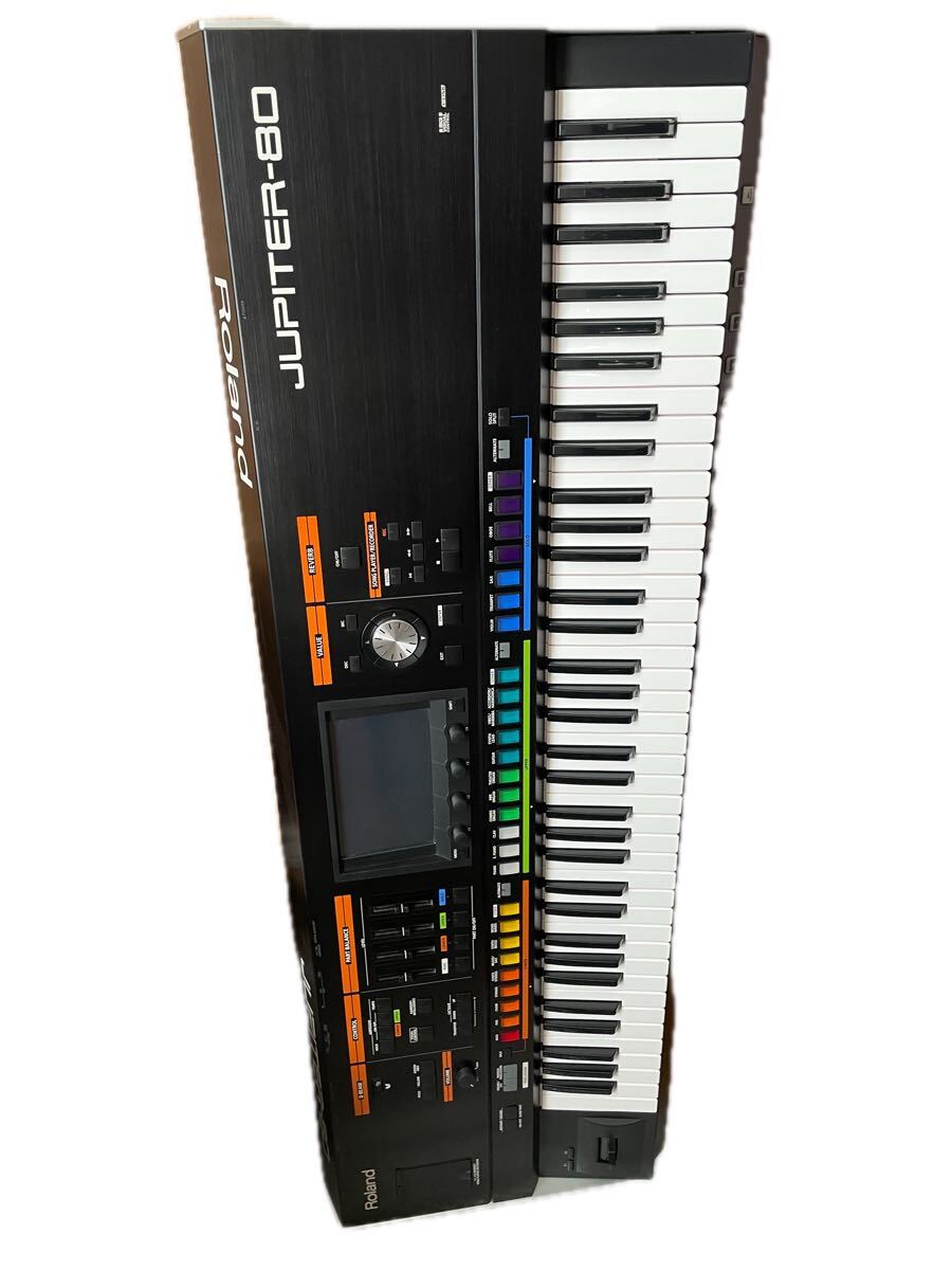 ローランド JUPITER-80、電源ケーブル、マニュアル 中古品拍卖