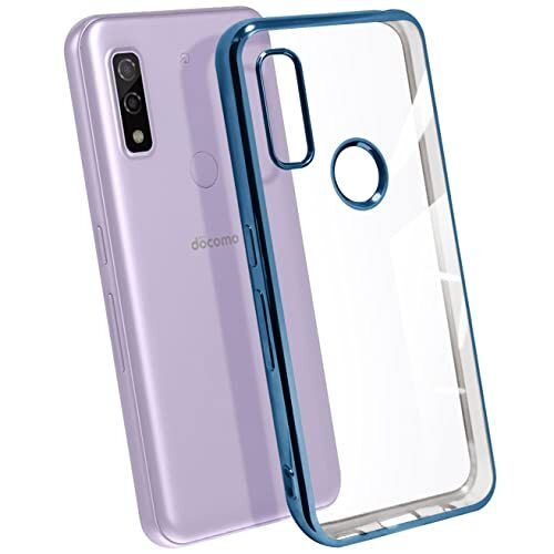 ブルー arrows We F-51B arrows We F-51B ケース クリア FCG01 透明 TPU 薄型 軽量 耐衝拍卖