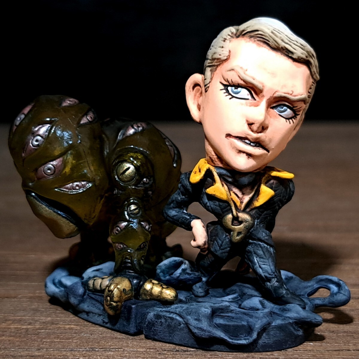 プロシュート&ザ・グレイトフル・デッド リペイント/ジョジョの奇妙な冒険/キャラヒーローズ/フィギュア/リメイク/カスタムペイント拍卖