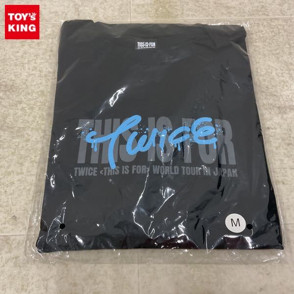 1円〜 未開封 TWICE THIS IS FOR WORLD TOUR IN JAPAN OFFICIAL GOODS Tシャツ NAYEON Mサイズ/C拍卖