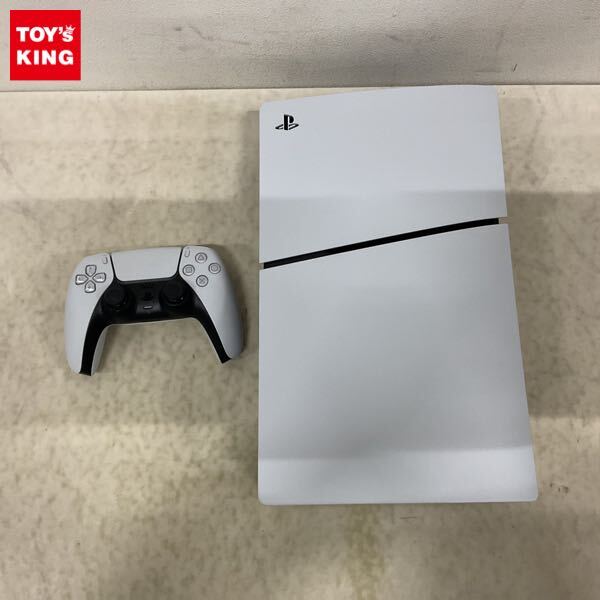 1円〜 動作確認/初期化済 箱無 PS5 CFI-2000A 本体 ワイヤレスコントローラー拍卖