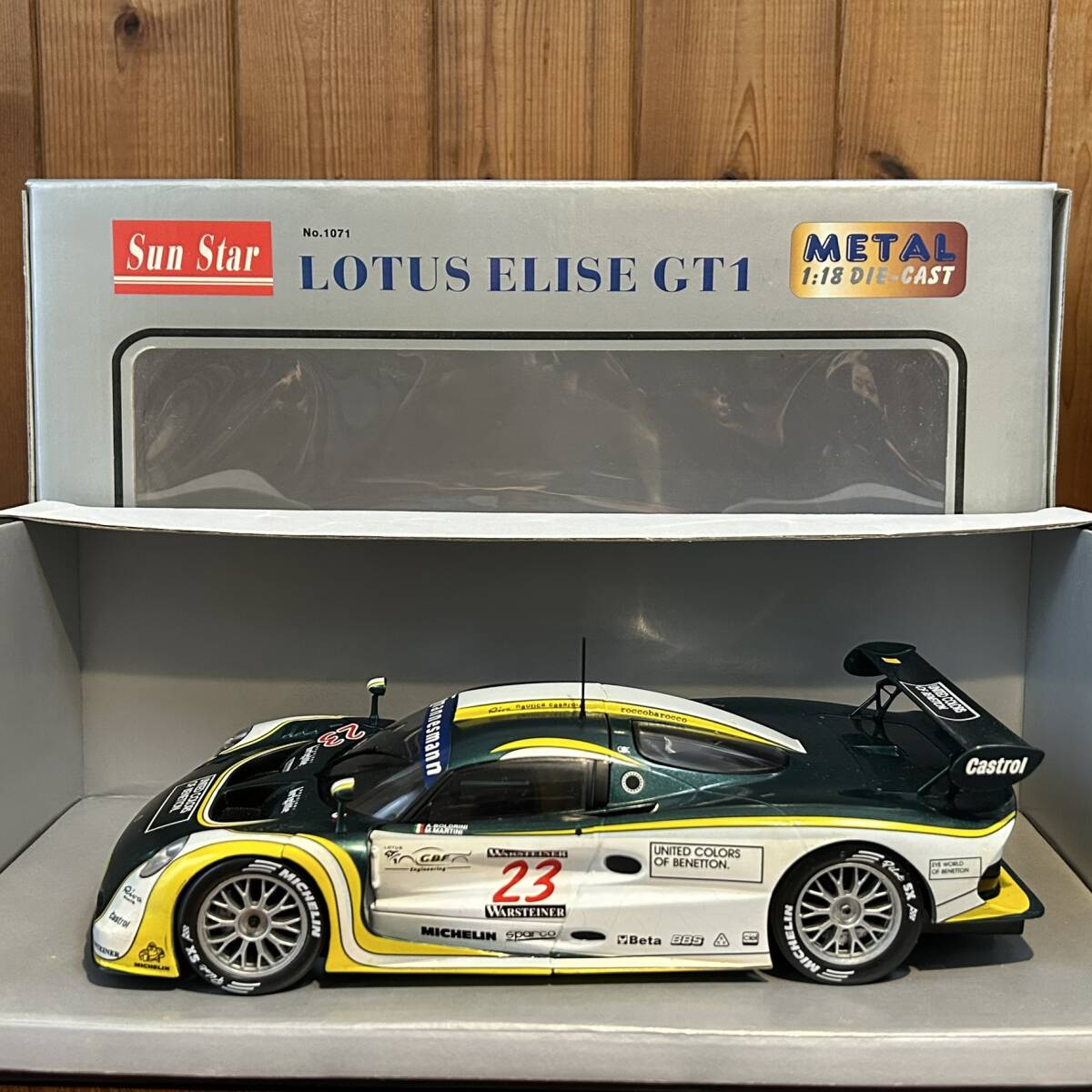 LOTUSELISE.ロータスエリーゼレーシングLe Mans ルマン 23号車拍卖