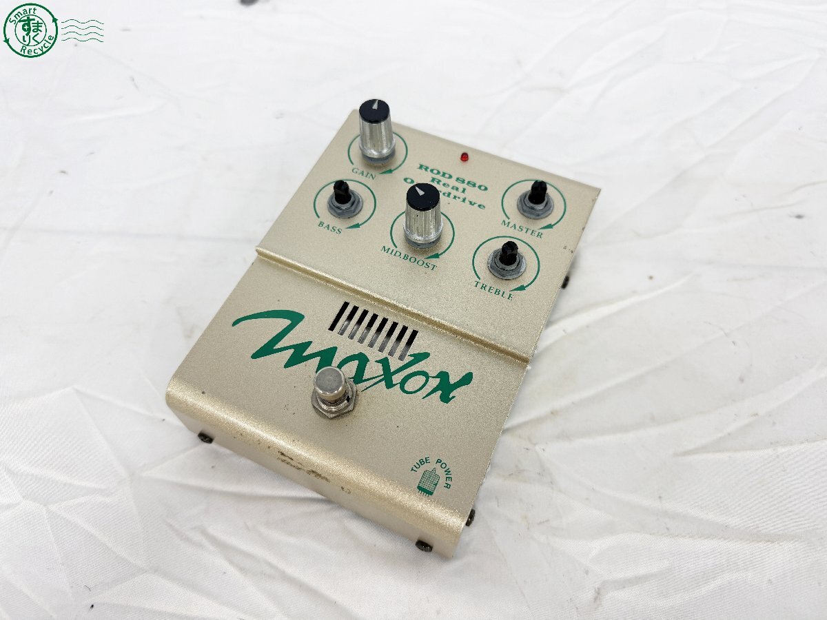 BL0601606 ★ Maxon ROD 880 Real Overdrive マクソン 真空管 オーバードライブ エフェクター 本体のみ 通電未確認 ジャンク 中古拍卖