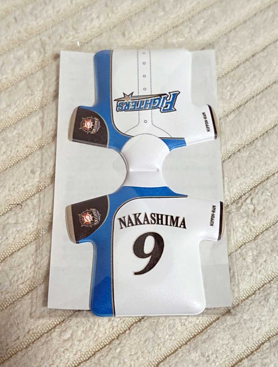 ●『中島卓也』選手 ユニフォーム型 マグネット クリップ拍卖