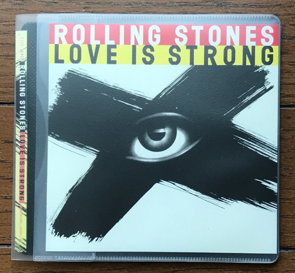 1447 / THE ROLLING STONES / LOVE IS STRONG / MAXI SINGLE / 未発表曲あり / 公式盤 / ローリング・ストーンズ / 美品拍卖