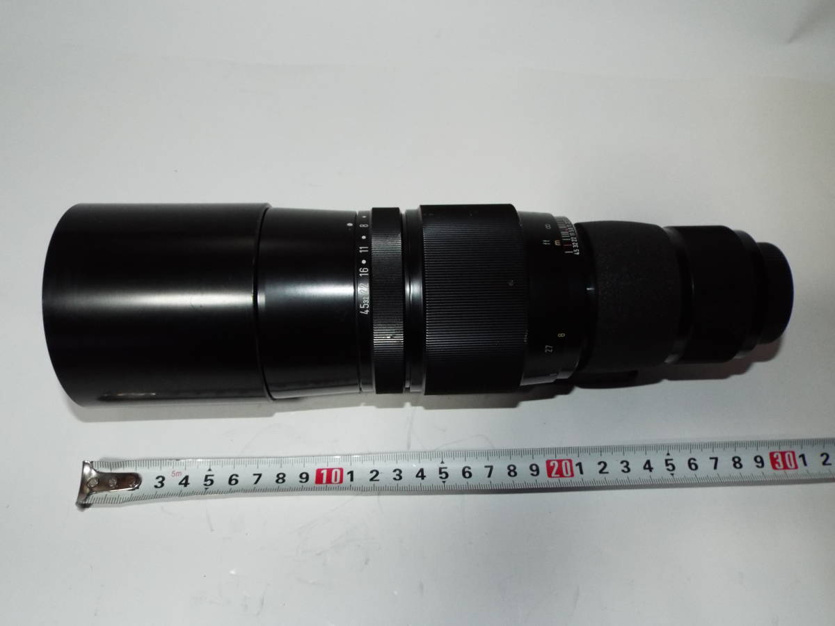 昔のM42 タクマ-400㎜ F5,6 プリセット式 A№402拍卖
