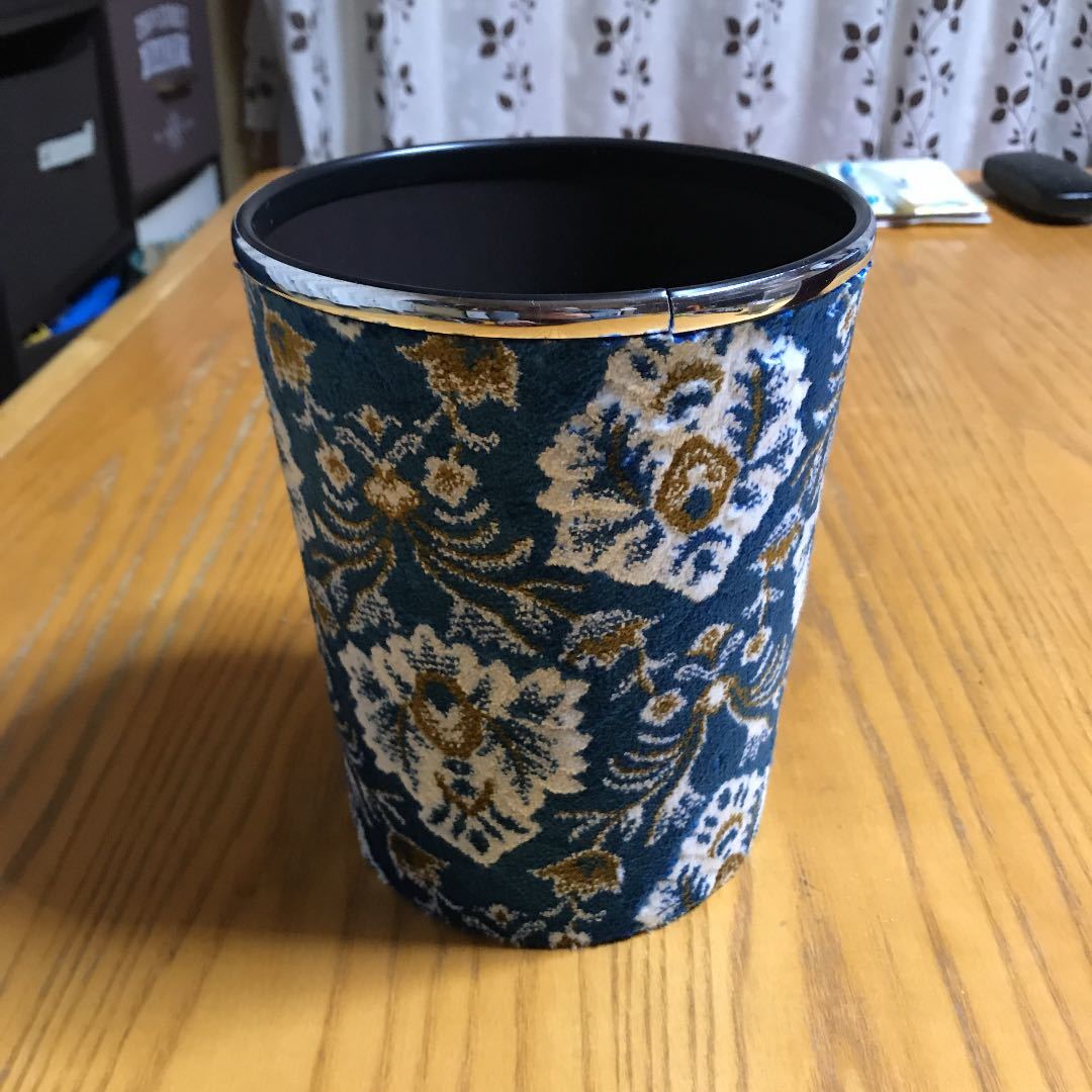 金華山 ゴミ箱 新格子ブルー デコトラ レトロ ダストボックス拍卖