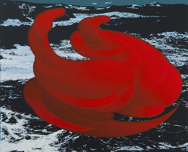 ACROSS OVER THE WAVE 福田将裕(ふくだ まさひろ) シルクスクリーン シート販売 0617-0034拍卖