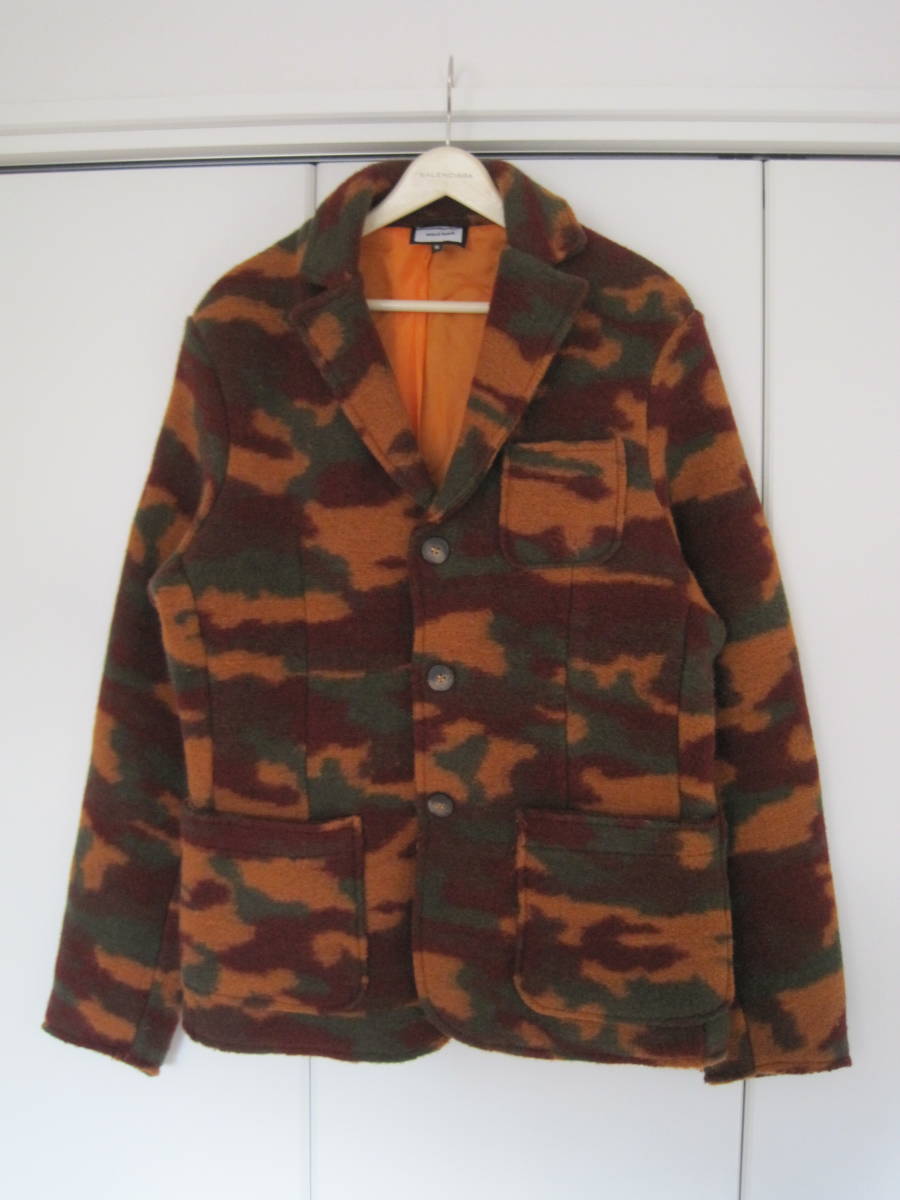 イタリア製 TOM & HAWK 派手 柄ジャケット Sサイズ /Uアローズやビームス取り扱いのドイツブランドです拍卖