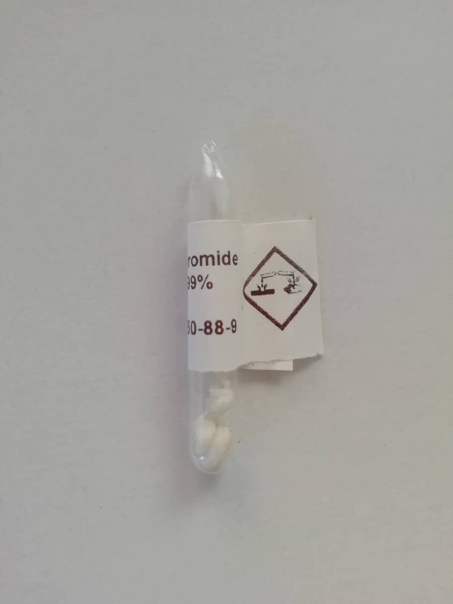 トリブロモガラン 99.999%(5N) 1g GaBr3 無機化合物標本 化学薬品 アンプル密封 臭化ガリウム(III) Gallium(III) bromide拍卖