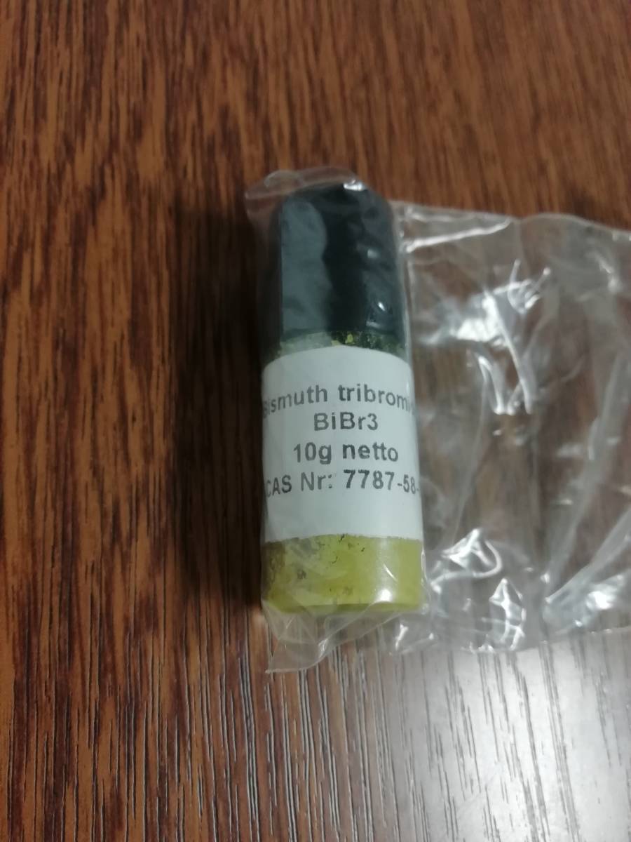 臭化ビスマス(III) 10g BiBr3 無機化合物標本 試薬 試料 無機物 三臭化ビスマス拍卖