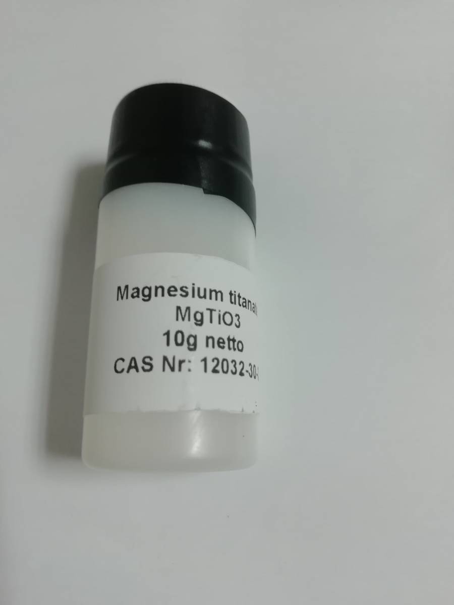 チタン酸マグネシウム 10g MgTiO3 無機化合物標本 試薬拍卖