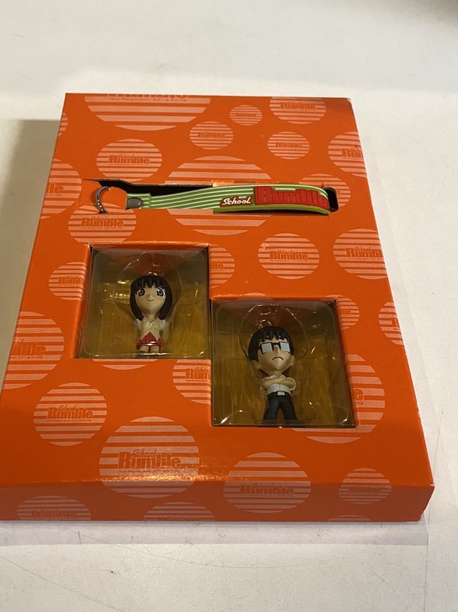 スクールランブル 公式ガイドブック付録 つけかえ自由!第3弾 美琴&花井 ふりふりフィギュアストラップ拍卖