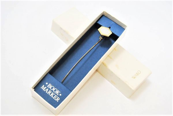 WAKO(和光) 時計モチーフ ブックマーカ― 849681L407-196B拍卖