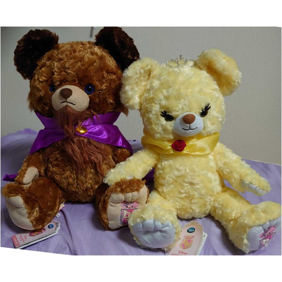 ディズニーストア ユニベア プリンセスベア ルージュローズ フォーヴ ベル 野獣 タグ付き 即決です 拍卖