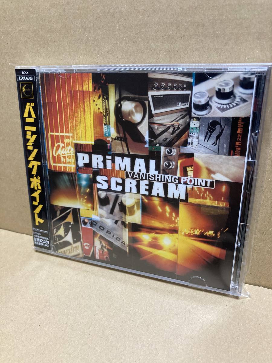 PROMO美盤CD帯付!プライマル・スクリーム Primal Scream Vanishing Point バニシング・ポイント SONY ESCA6688 見本盤 1ST PRESS MINT OBI拍卖