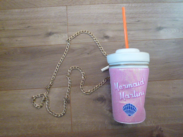 シェイク型 ショルダーバック Mermaid Martini ピンク拍卖