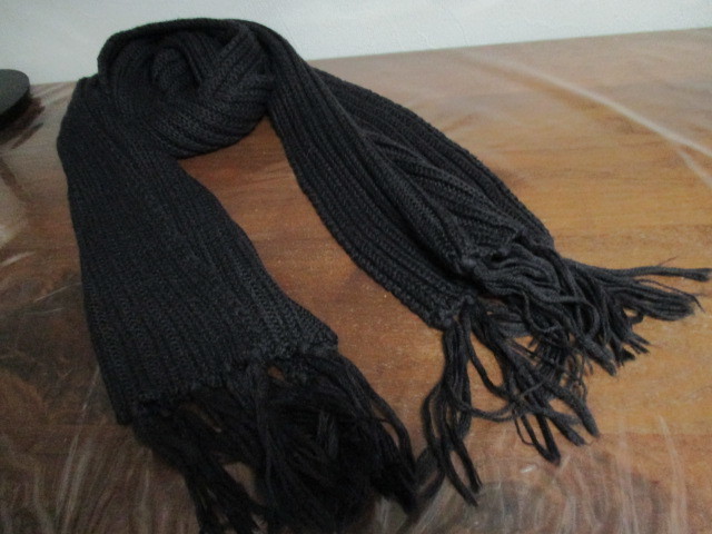 NICECLAUPナイスクラップ茶ニットマフラー(USED)112520)拍卖