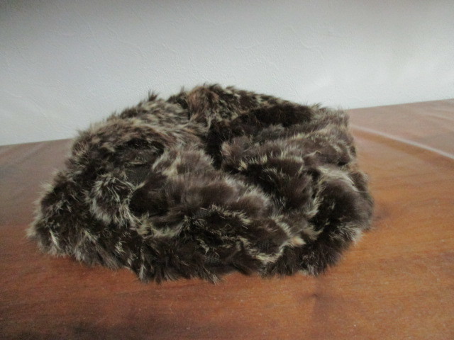 Directiontogetmosh茶ラビットファー付スヌード(USED)112520)拍卖