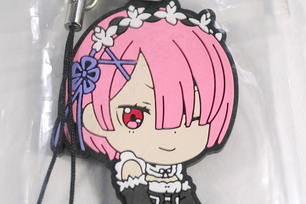 Re:ゼロから始める異世界生活 キーホルダー ラバーストラップ ラム 未使用品拍卖
