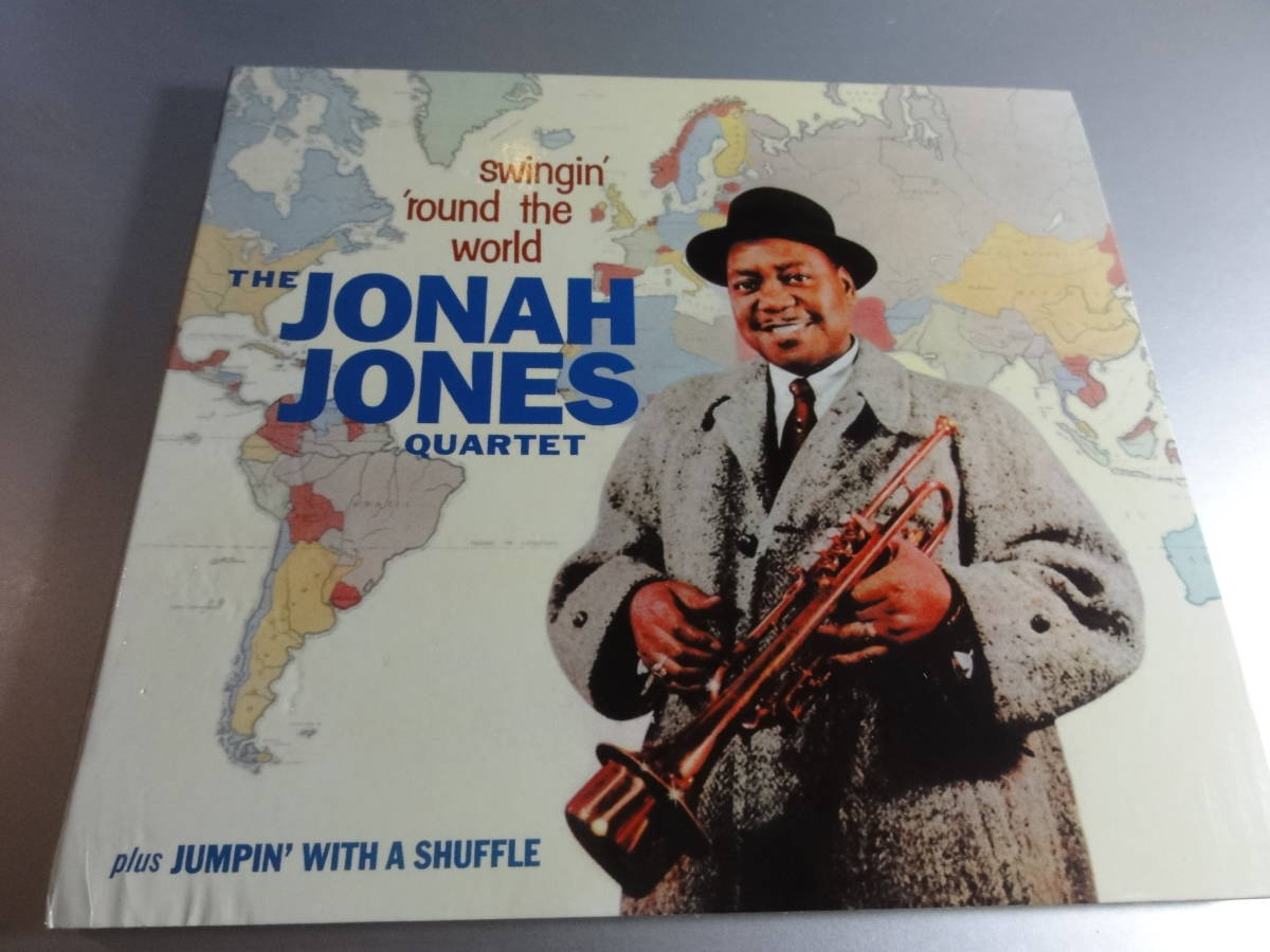 JONAH JONES QUINTET、ジョナ・ジョーンズクインテット SWINGIN ROUND THE WORLD 2LP ON 1CD拍卖