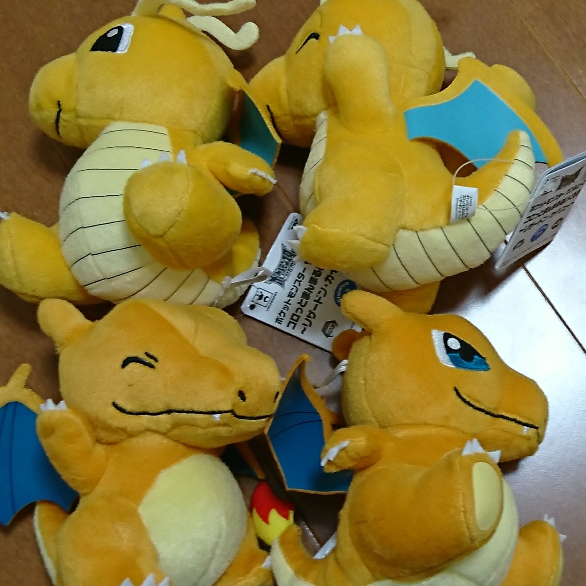 ポケットモンスター コロっとまんまるぬいぐるみ サン&ムーン リザードン カイリュー ポケモン 全4種拍卖