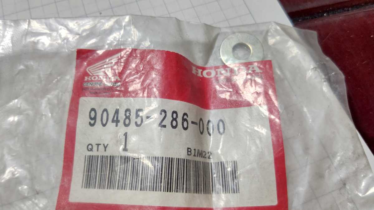 ホンダ HONDA 純正 未使用 6MM ワッシャ ワッシャー CBR250R 純正 90485-286-000拍卖