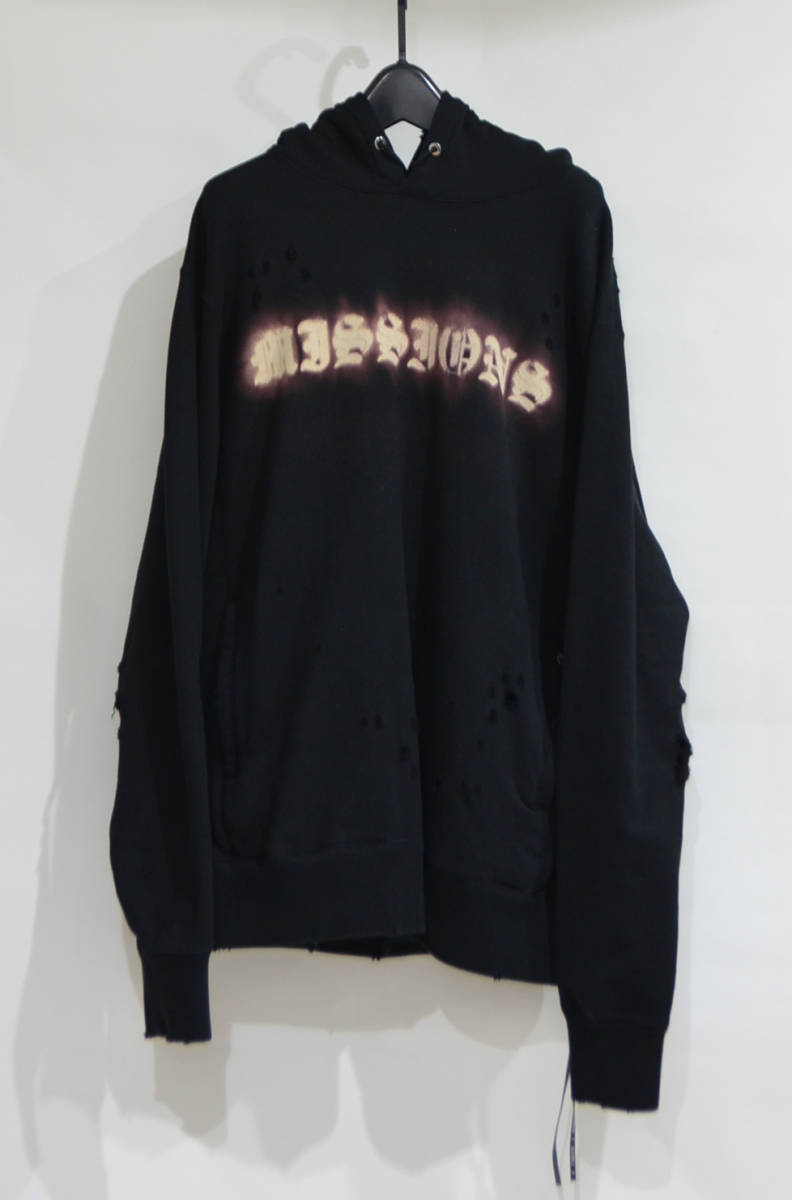 MASTERMIND WORLD マスターマインド ダメージ加工 スカル パーカー フーディー ブラック S Y-291193拍卖