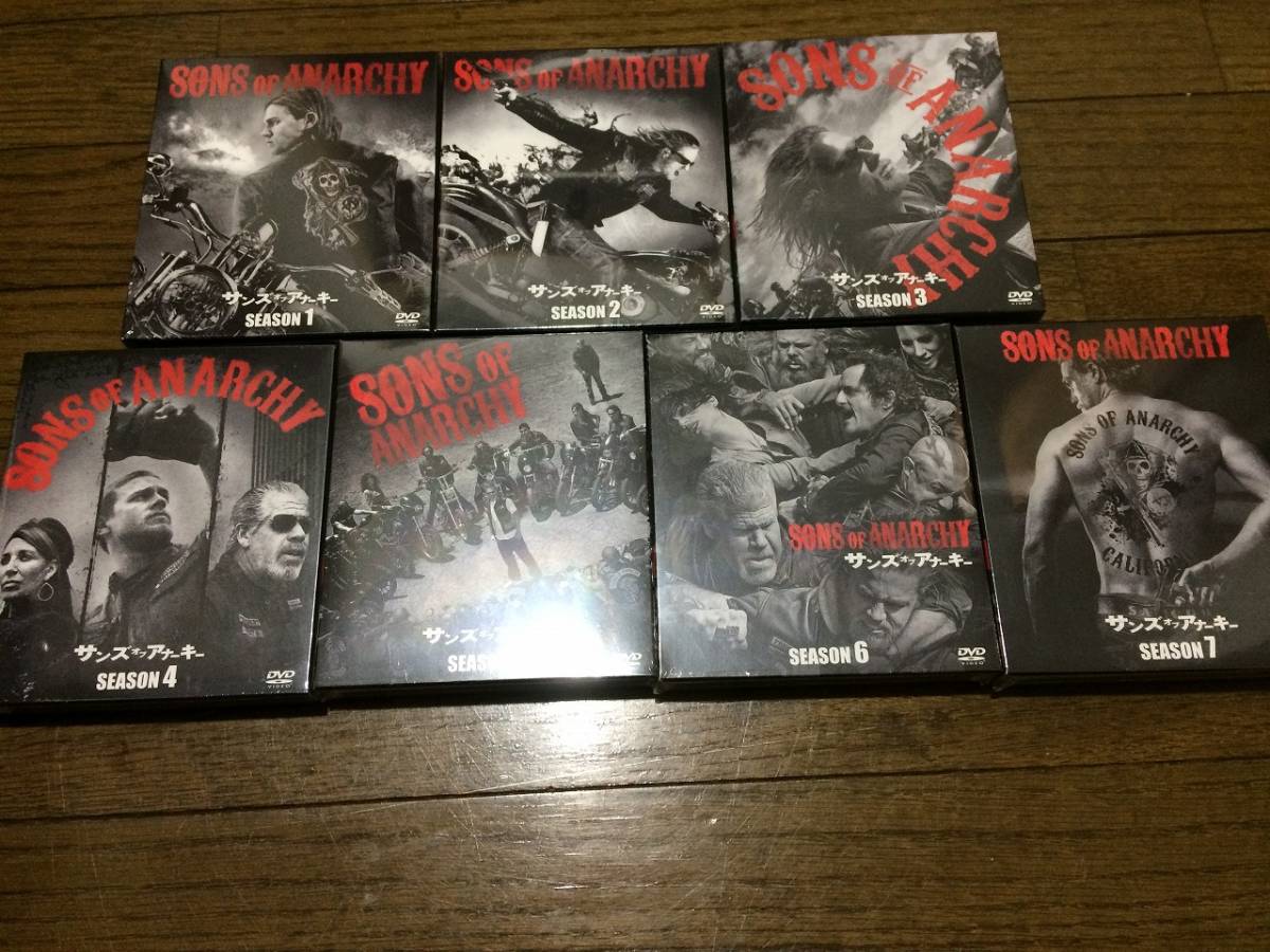 新品未開封 サンズ・オブ・アナーキー コンプリート 1-7(ファイナル) DVD拍卖