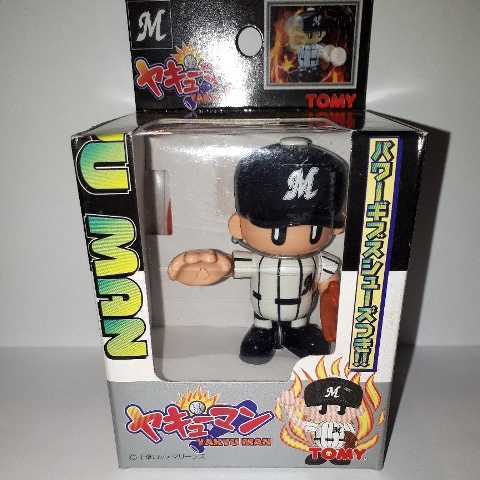 匿名配送~当時物!希少!パワーギブスシューズ付!!千葉ロッテマリーンズ ピッチャー Pitcher-05 旧 赤 TOMY 野球 拍卖