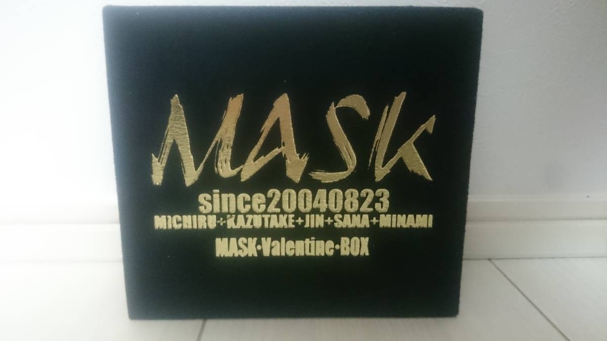 MASK since20040823 MICHIRU+KAZUTAKE+JIN+SANA+MINAMI MASK・Valentine・BOX拍卖