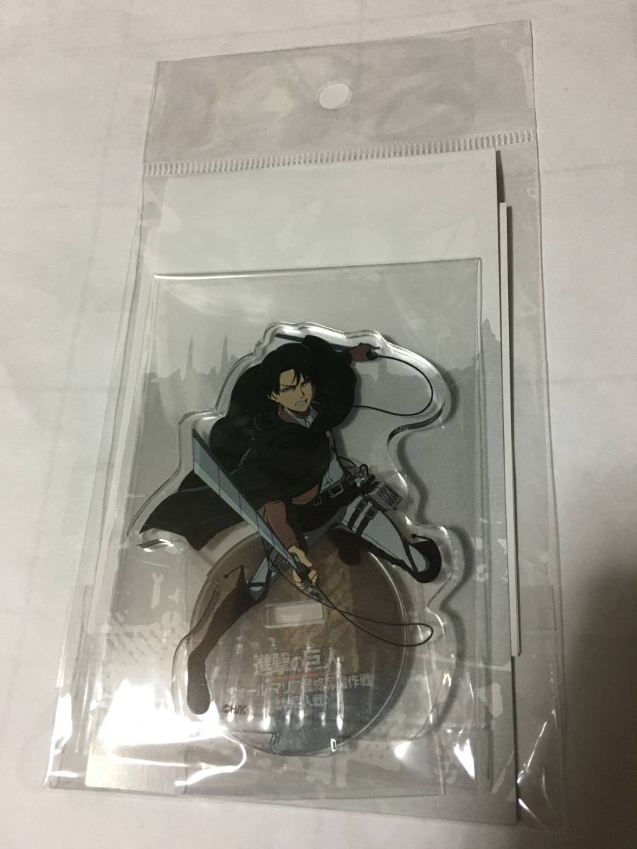 進撃の巨人 ヘキサライド アクリルスタンド リヴァイ拍卖