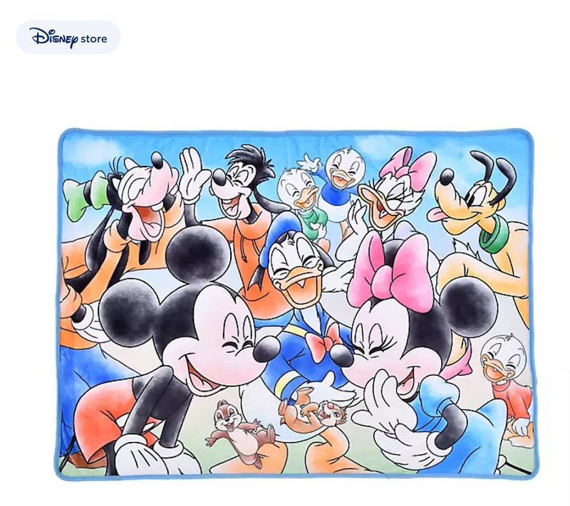 ディズニーストア ミッキー&フレンド ブランケット ミッキー ミニー ドナデジ グーフィ プルート ブランケット フレンズ拍卖