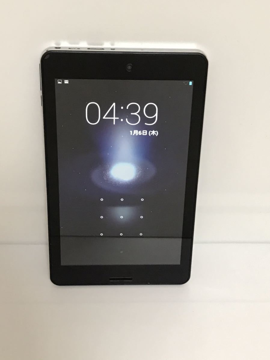 デジノスタブレット DG-D07S/GP シルバー 画面ロック 本体のみ ⑤拍卖