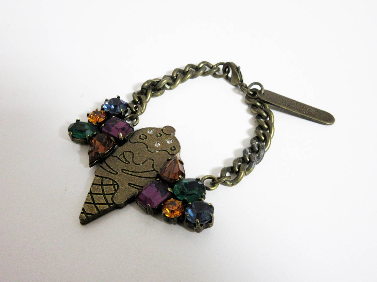 サマンサベガ アイスクリーム ビジュー キーチェーン チャーム yg222拍卖