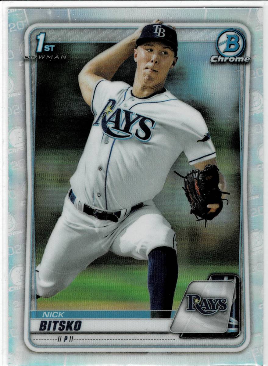 2020 Bowman Chrome Draft Nick Bitsko Refractor拍卖